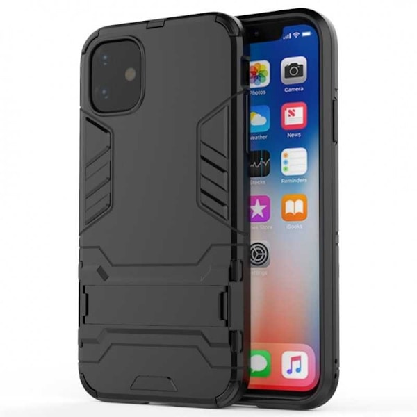 iPhone 11 Iskunkestävä kotelo jalustalla ThinArmor Black