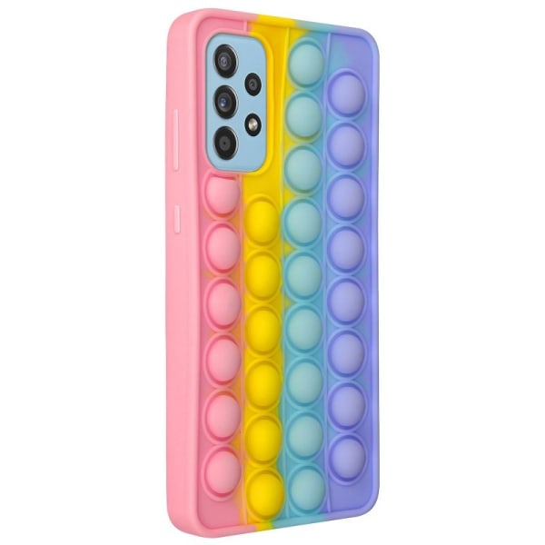 Samsung AA53 5G suojakuori Fidget Toy Pop-It V2 Multicolor