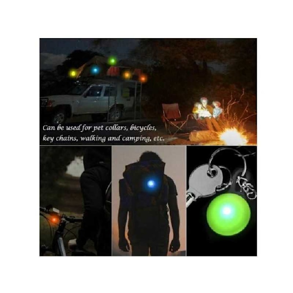 LED-lampa till Hund- och Katthalsband Lila