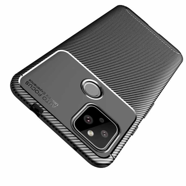 Google Pixel 4a 5G Stöttåligt Slimmat Skal FullCarbon V4 Svart