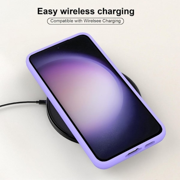 Samsung S24 Plus kumoitu Matte Shell Liquid - Lila