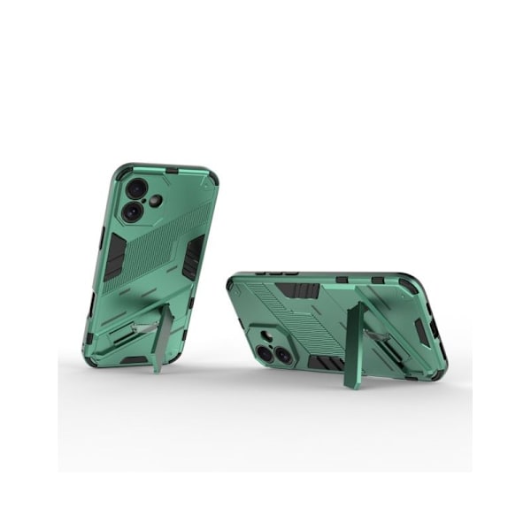 iPhone 16 Stöttåligt Skal med Kickstand ThinArmor V2 - Grön