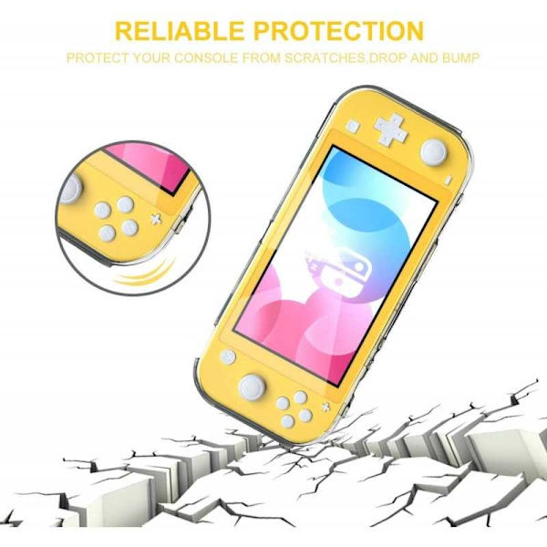 Nintendo Switch Lite Stötdämpande Silikon Skal Simple Transparent