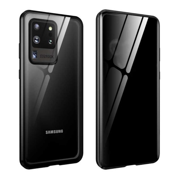 Samsung S20 Ultra Privacy Full Coverage Premium Cover Glassback V4 Transparent
