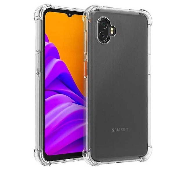 Samsung Xcover 6 Pro läpinäkyvä iskuja vaimentava kansi