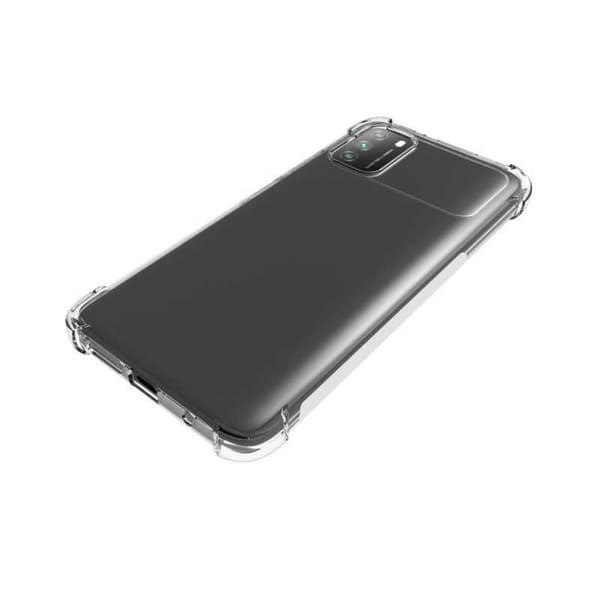 Xiaomi Poco M3 Iskunvaimennus silikonikotelo Shockr Transparent