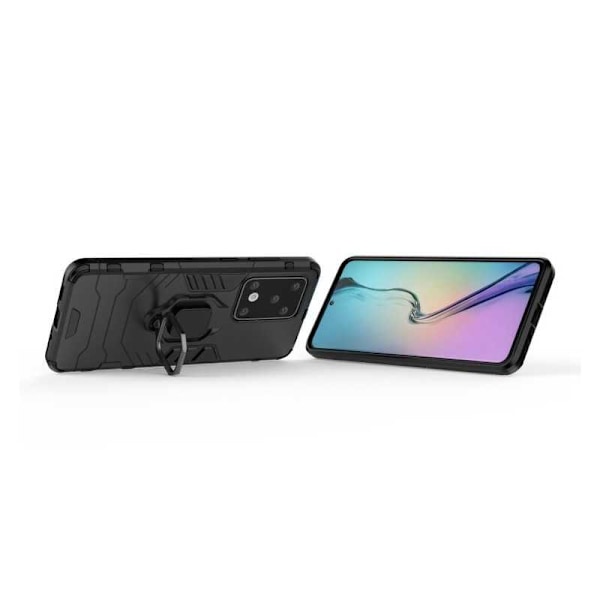 Samsung S20 Ultra Stöttåligt Skal med Ringhållare ThinArmor Svart