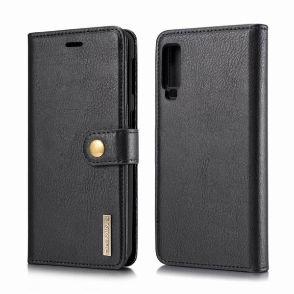 Mobil lommebok magnetisk DG Ming Samsung A7 2018 (SM-A750FN) Black