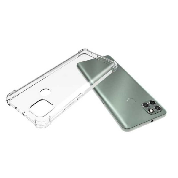 Motorola Moto G9 Power Shock Absorberende Silikone Shell Shockr Transparent