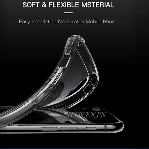 Xperia 1 II stødabsorberende silikonecover Shockr (XQ-AT51) Transparent
