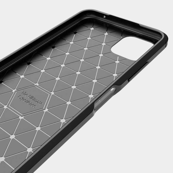 Samsung A22 5G Stöttåligt Skal SlimCarbon Svart