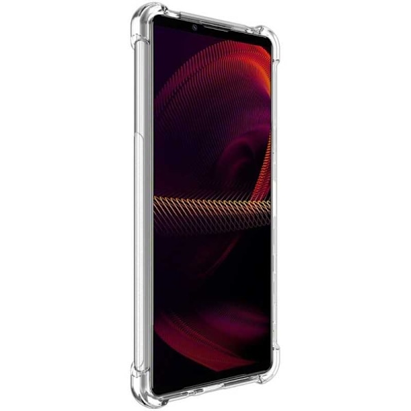 Xperia 5 III Stødabsorberende Silikone Shell Shockr Transparent