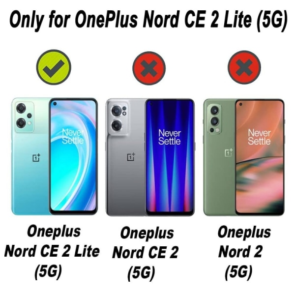 OnePlus Nord CE 2 Lite 5G Stöttåligt Skal med Förstärkta Hörn