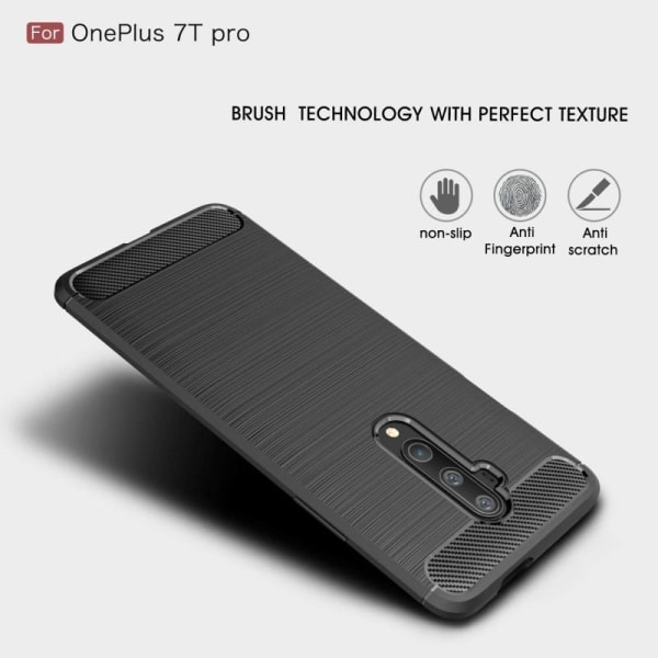 OnePlus 7T Pro Shockproof Shell SlimCarbon Black