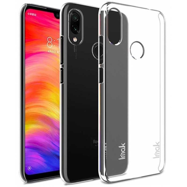 Redmi Note 7 Stöttåligt Genomskinligt Skal Simple Transparent