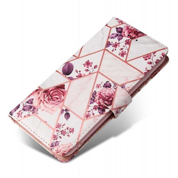 iPhone 7 Plus / 8 Plus Trendikäs lompakkokotelo Sparkle 4-FACK Pink