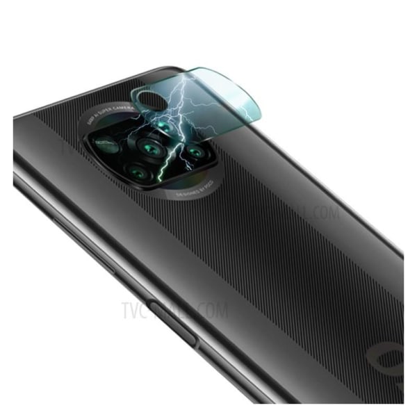 2-PAK Xiaomi Poco X3 NFC kamerabeskyttelse Transparent