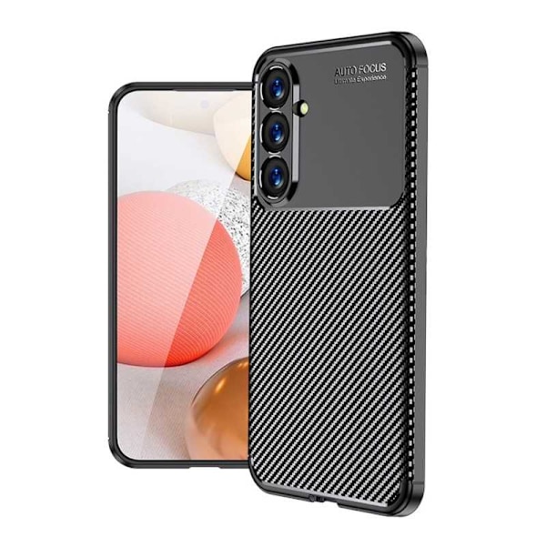 Samsung S24 stødsikkert slankt cover FullCarbon V4