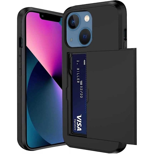iPhone 14 Stødsikkert dækkortrum StreetWise Black