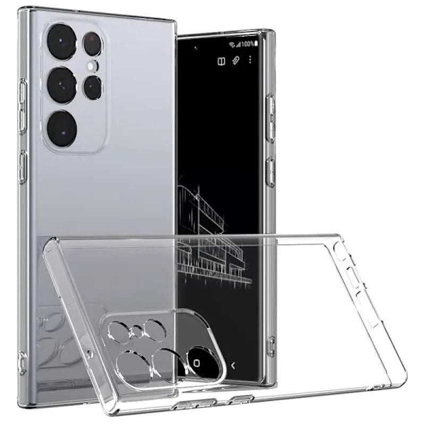 Samsung S24 Ultra Iskuja vaimentava silikonikotelo Simple