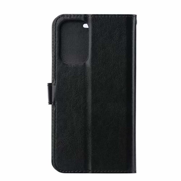 OnePlus Nord 2 5G lompakkokotelo PU-nahkainen 4-POCKET Black