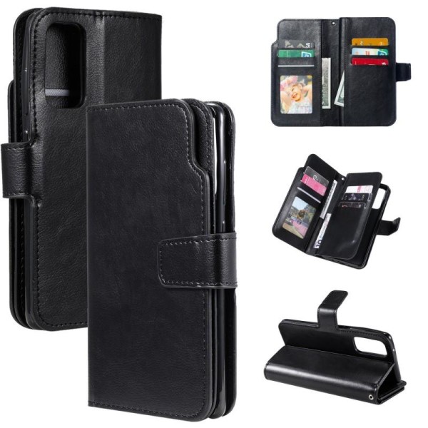 Samsung S20 FE praktisk lommebokveske med 12-Pocket Array V4 Black