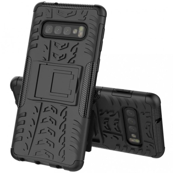 Samsung S10 Plus stødsikkert cover med Support Active (SM-G975F) Black