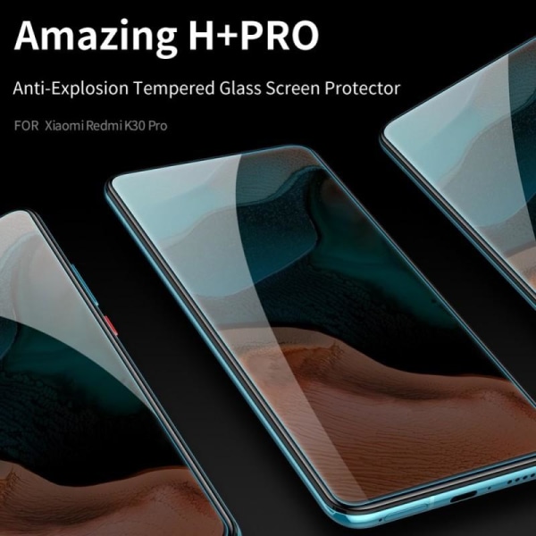 Xiaomi Poco F2 Pro herdet glass 0,26mm 2,5D 9H Transparent