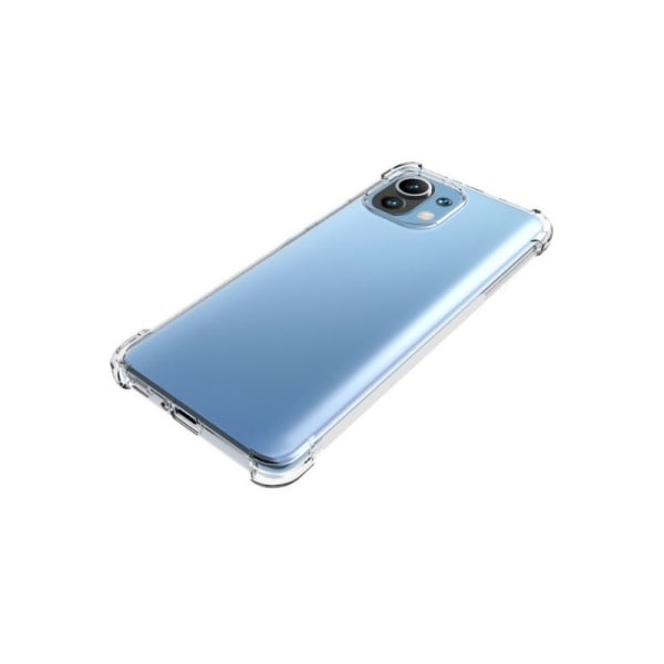 Xiaomi Mi 11 stødabsorberende silikoneskal Shockr Transparent