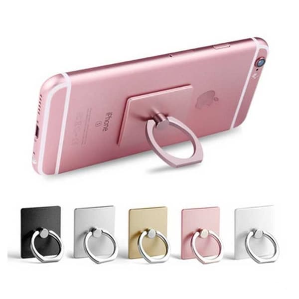[2-PACK] Mobilring Ringhållare Silver