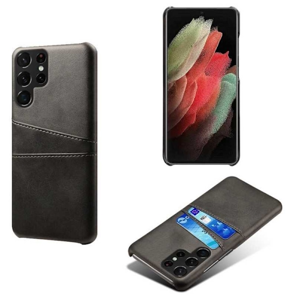 Samsung S23 Ultra vaimentava korttipidike Retro V2 Black