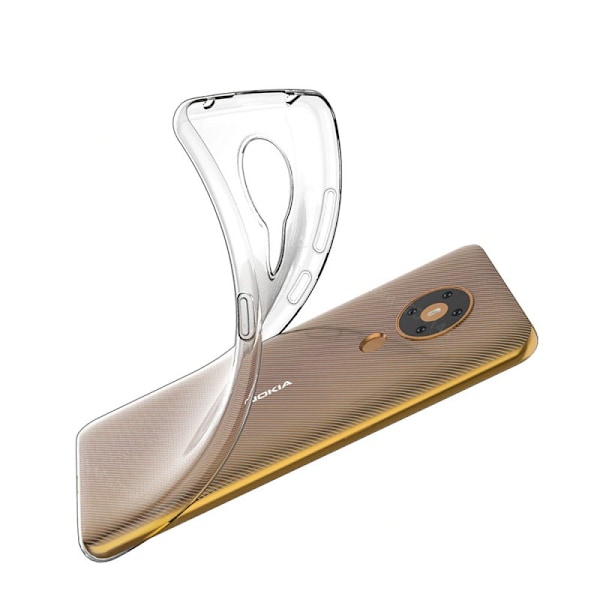Nokia 5.3 Stötdämpande Mjukt Skal Simple Transparent