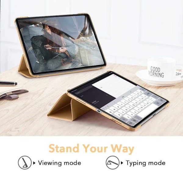 iPad Air 4 2020 / Air 5 2022 Flip-etui ESR Ascend Trifold - Sort Black