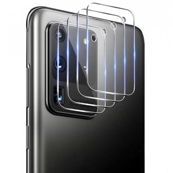 2-PACK Samsung S20 Ultra Kamera Skydd Linsskydd Transparent
