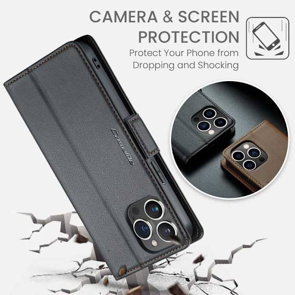 CaseMe Skin Pro Case iPhone 14 Pro Black
