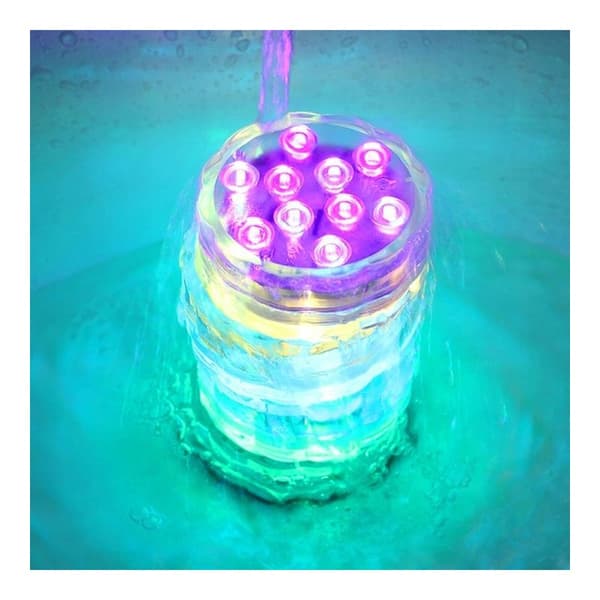 2-PACK Vattentät Dekorativ LED-Belysning Transparent