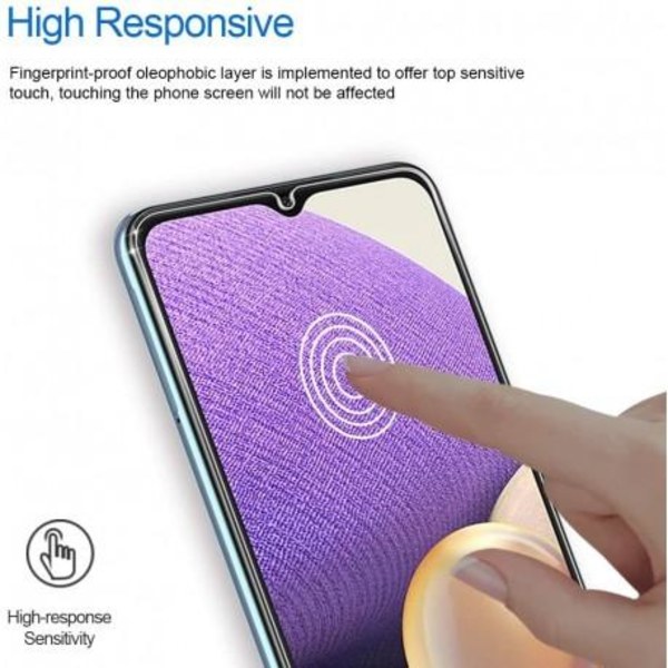 Samsung A32 4G Härdat glas 0.26mm 2.5D 9H Transparent