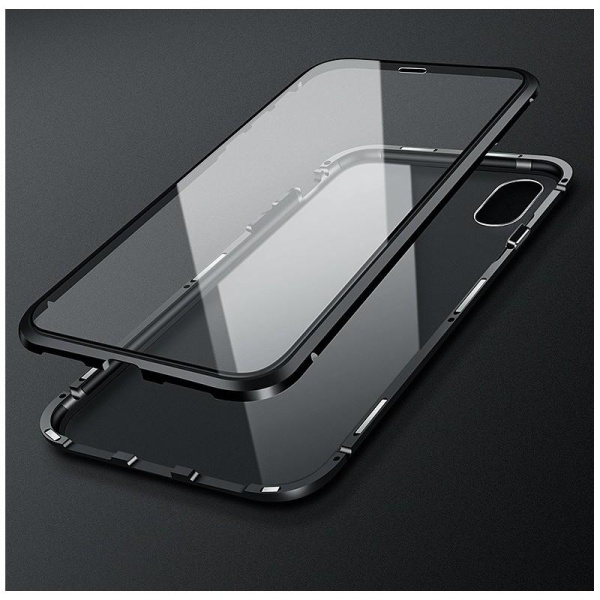 iPhone XS Max Full Coverage Premium Cover Glas Back V4 Transparent