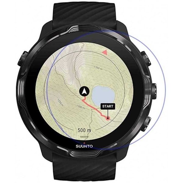 2-PACK Suunto 7 Härdat Glas 0.2mm 9H 2.5D Transparent
