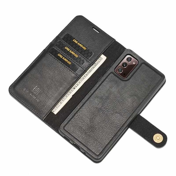 Mobiililompakko Magnetic DG Ming Samsunte Note 20 Ultra Black