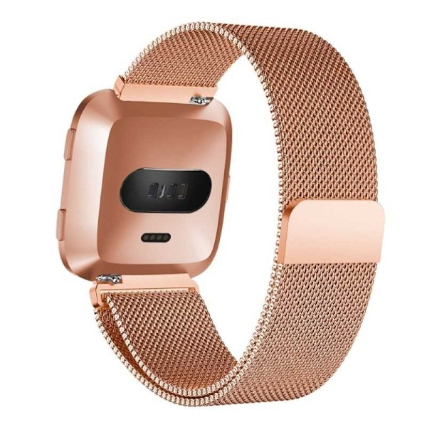 Fitbit Versa 2 Armband Milanesisk Loop Roséguld Rosa guld
