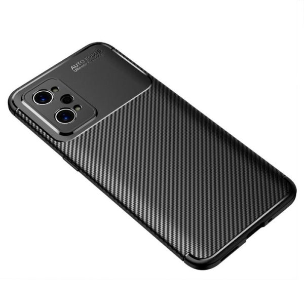 Realme GT 2 / GT Neo 2 Stöttåligt Slimmat Skal FullCarbon V4 Svart