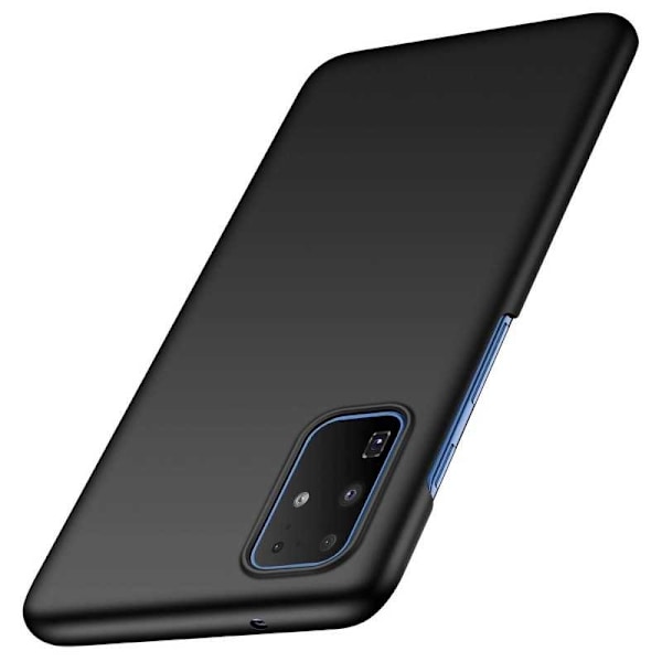 Samsung S20 Plus Ultraohut kumipinnoitettu mattamusta Cover Basic V2 Black