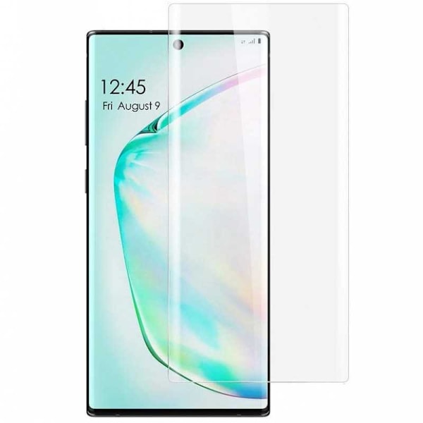 Samsung Note 10 Plus 3D Heltäckande PET-Skärmskydd Transparent