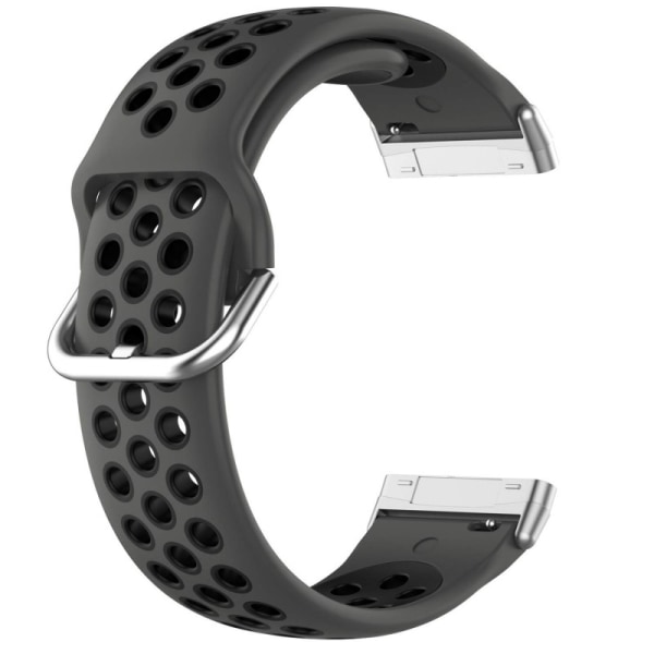 Fitbit Versa 3 / Versa 4 / Sense 2 Stilig sportsarmbånd Runnr Black