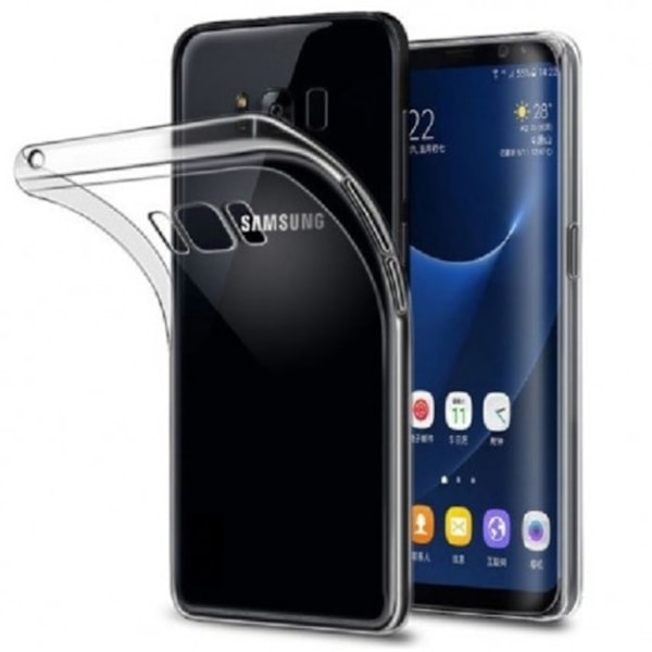 Samsung S9 Plus Stötdämpande Silikon Skal Simple® Transparent