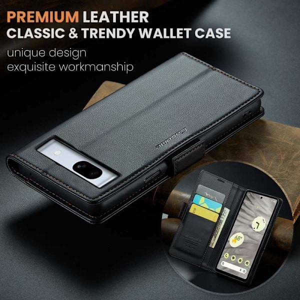 CaseMe Skin Pro Case Google Pixel 7a Black