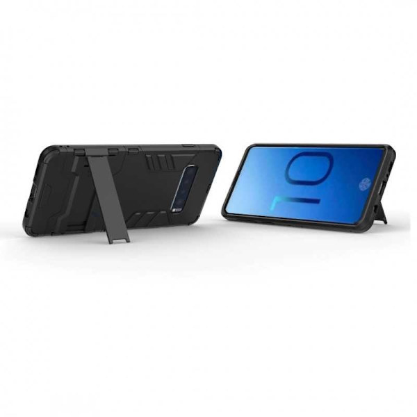 Samsung S10 Stöttåligt Skal med Kickstand ThinArmor Svart
