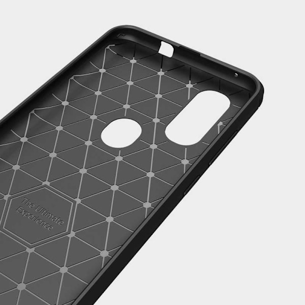 Motorola One Vision Shockproof Shell SlimCarbon Black