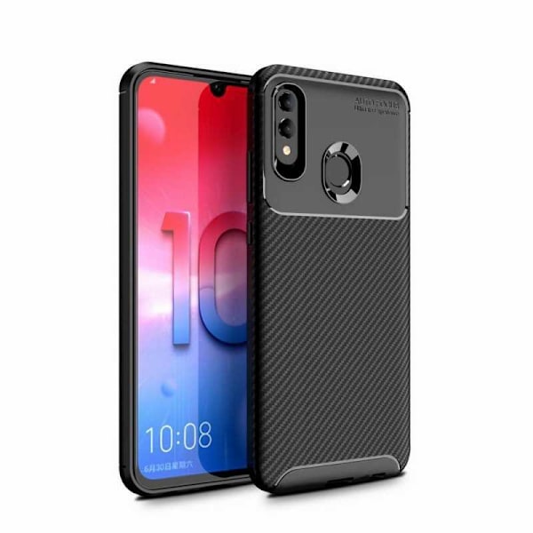 Huawei P Smart 2019 Stöttåligt Skal FullCarbon V4 Svart